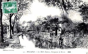 MILIANA - BELLES SOURCES - CAMPAGNE ET BASSIN - 1915
